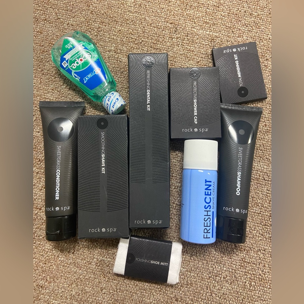 Rock Spa Skincare and Dental Essentials